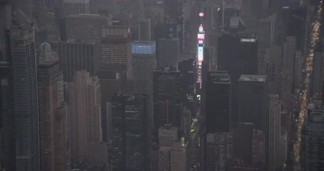 New York City Aerial Skyline