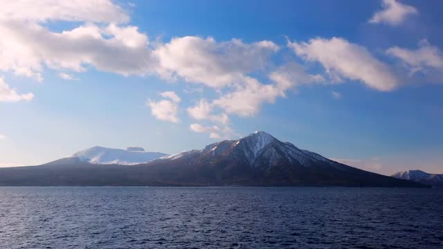 Frozen landscape, Hokkaido, Japan
