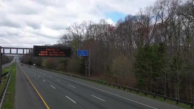 Maryland Route 50 Lightly Travelled due to COVID-19 Restrictions