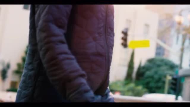 Blonde Woman Walking Down the Street