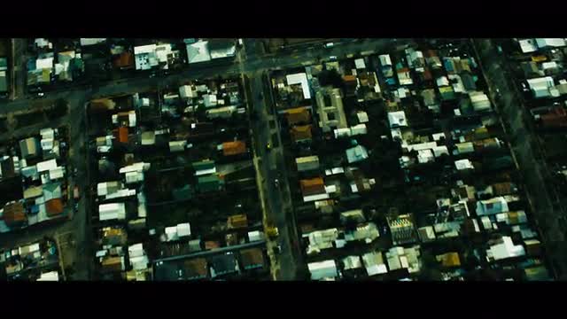 Aerial Shot of a Neighborhood in Santiago Chile