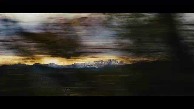 Tracking Shot of a Mountain Landscape Chile