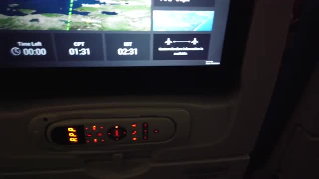 Aircraft Cabin Seats Dim Light