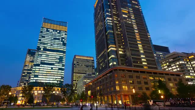 Timelapse of Tokyo cityscape, Tokyo, Japan
