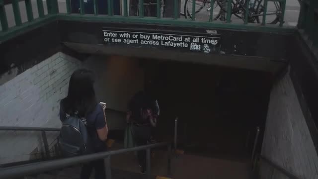 New York Subway Entrance