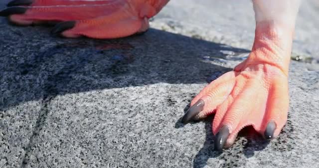Gentoo Penguin's feet