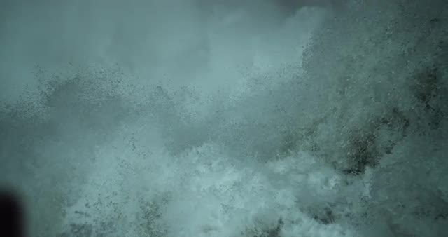 Close Up Slow Motion Massive Waterfall 1000 FPS 4K