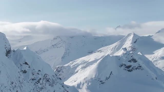 Alpine Mountains Winter