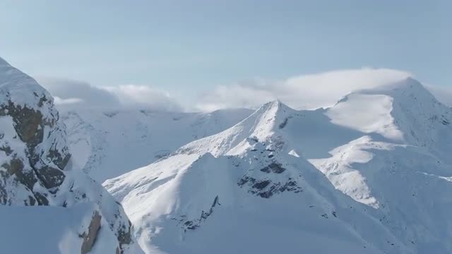 Alpine Mountains Winter