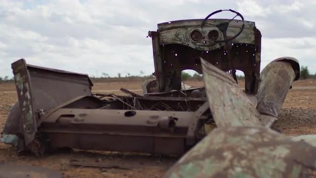 Old Rusty Car from out back australia