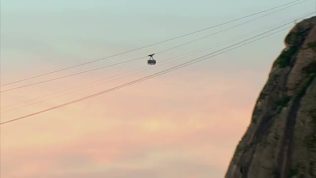  Cablecar to Sugarloaf Mountain, Rio de Janeiro, Brazil