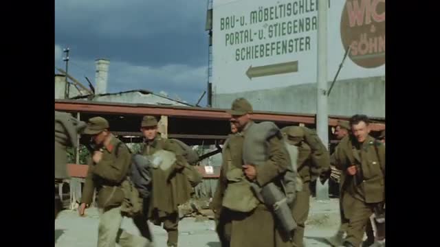117890921 / Prisoner of War / Marching / Germany / 