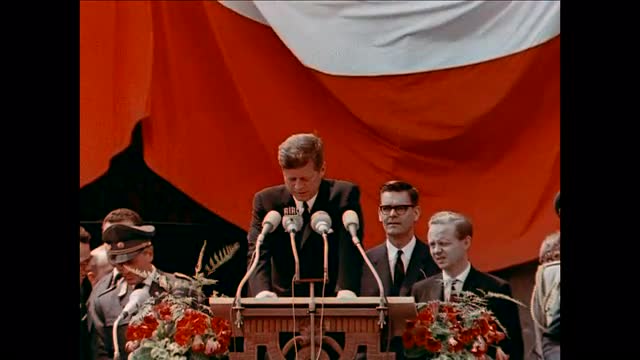 186203283 / John F. Kennedy / Speech / Ich bin ein Berliner / West Berlin / Germany / 