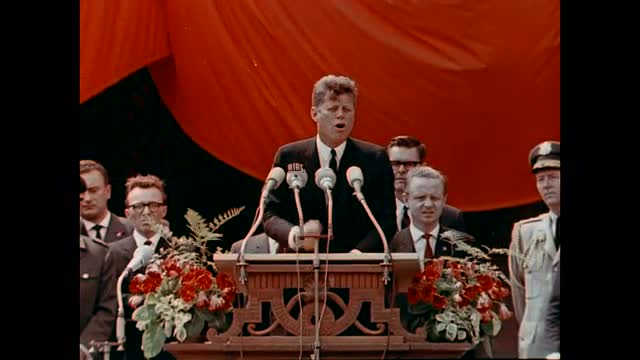 429156452 / John F. Kennedy / Speech / Ich bin ein Berliner / West Berlin / Germany / 