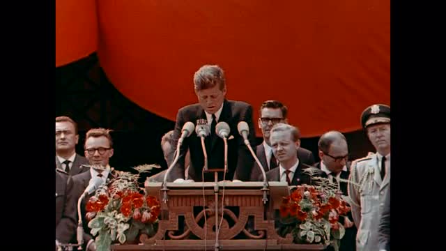 859192061 / John F. Kennedy / Speech / Ich bin ein Berliner / West Berlin / Germany / 