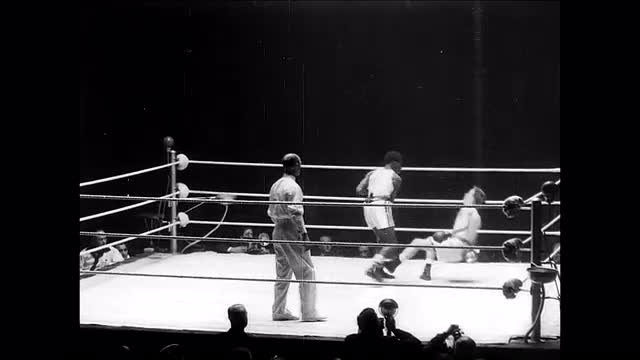 203170947 / Boxing / International Golden Gloves / Wembley / England / 1955