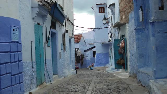 Street in Chefchaouen, Morocco
