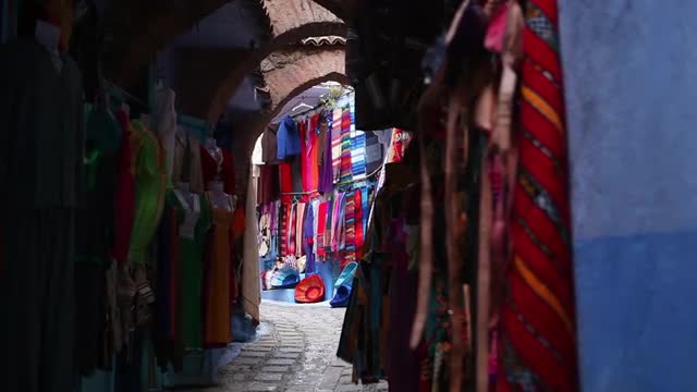 Market in Chefchaouen, Morocco