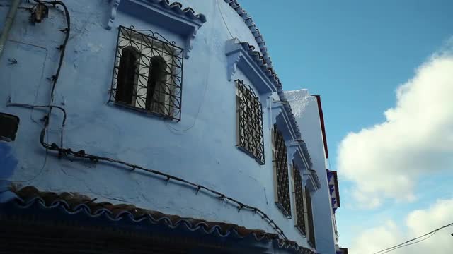 Architecture in Chefchaouen, Morocco