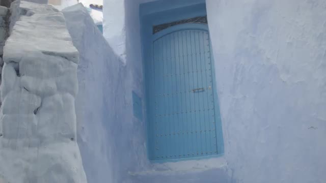 Architecture in Chefchaouen, Morocco