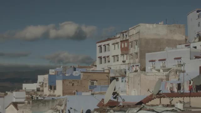 Architecture in Chefchaouen, Morocco