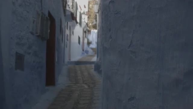 Architecture in Chefchaouen, Morocco
