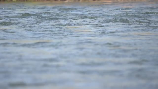 Slow moving water in Iceland