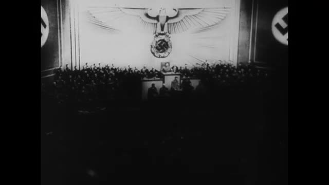 708395402 / Adolf Hitler / Reichstag Session / Berlin / 