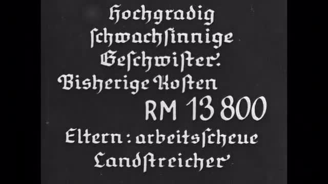 418151160 / Racial Hygiene / Nazi Propaganda / Germany / 