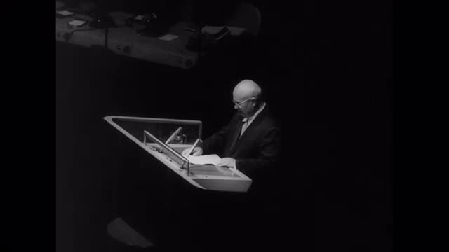 841024497 / Nikita Khrushchev / UN General Assembly / USA / 