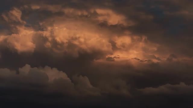 Clouds Timelapse over Nuremberg Airport