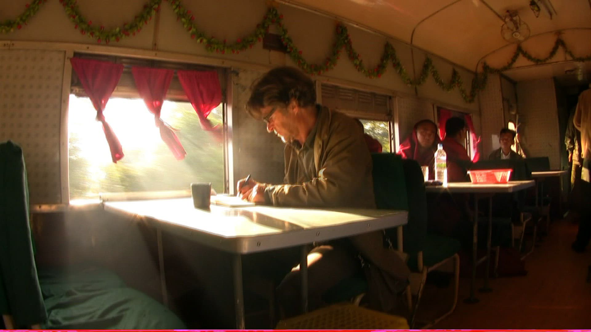 195278238 / Railway Ride / Passenger Train / Myanmar