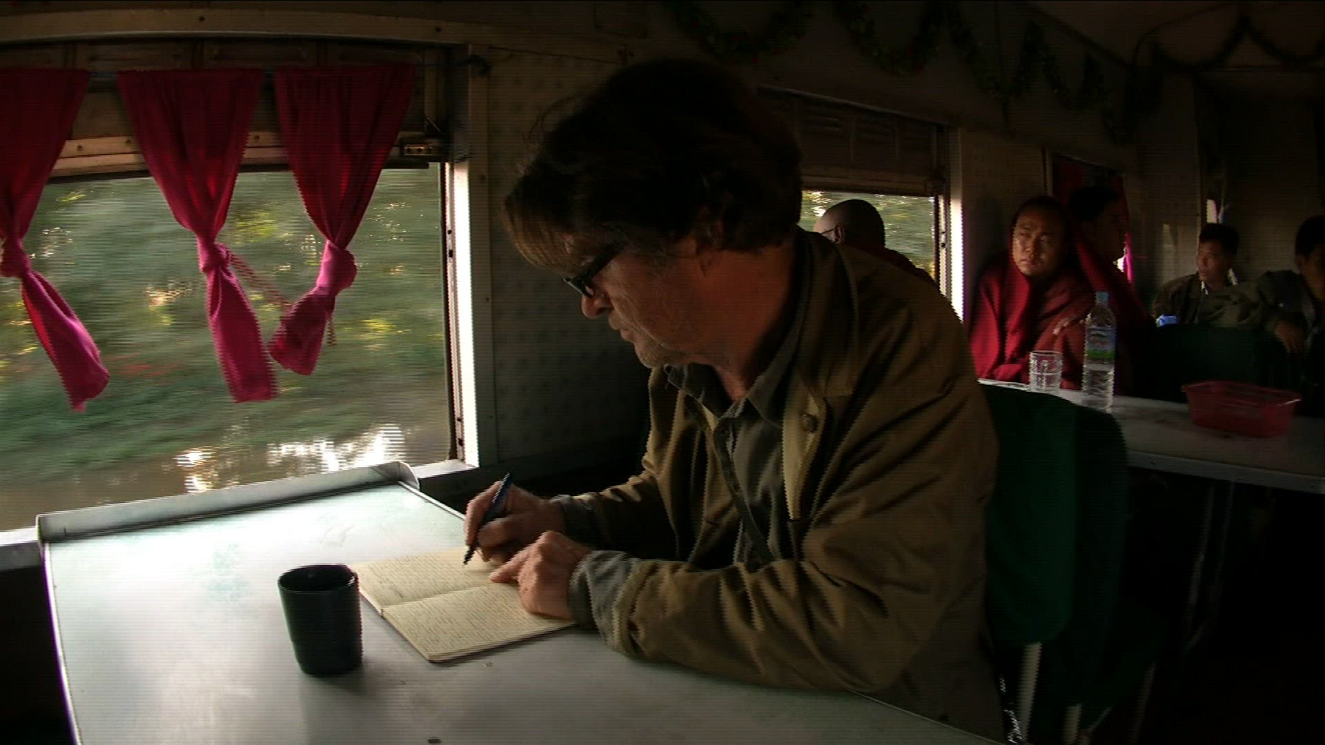 436476206 / Railway Ride / Passenger Train / Myanmar