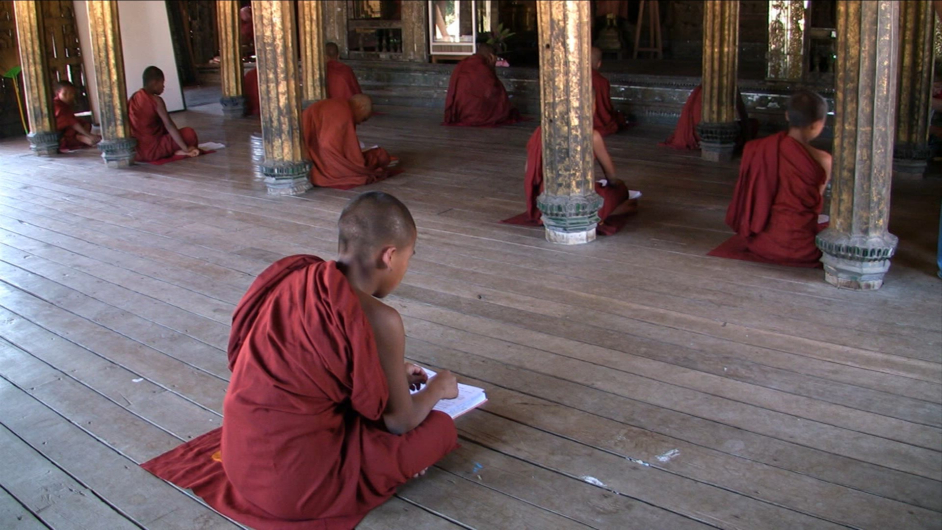 401582465 / Monastery Life / Shwe-yan-byei Monastery / Myanmar