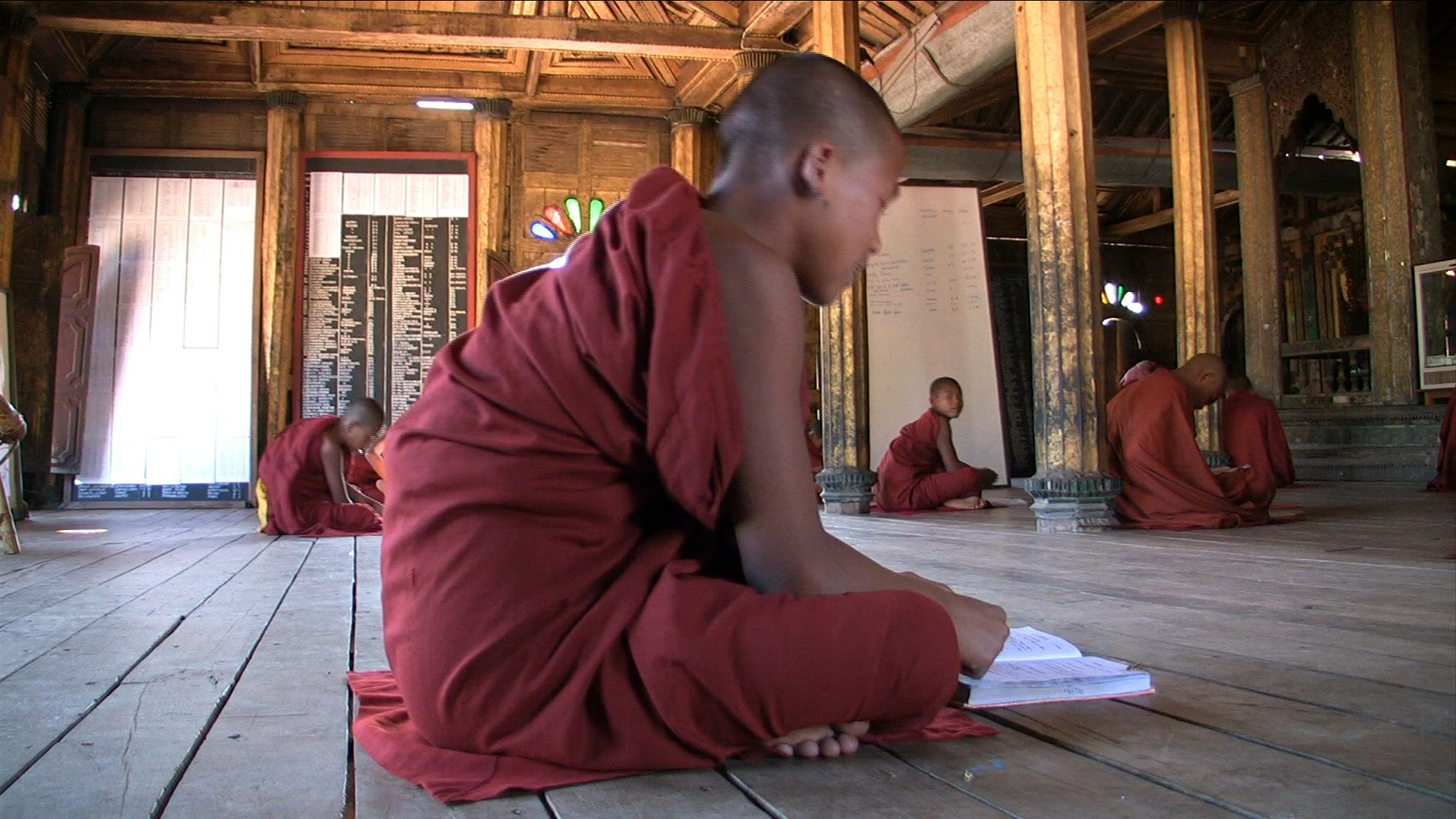 311314338 / Monastery Life / Shwe-yan-byei Monastery / Myanmar