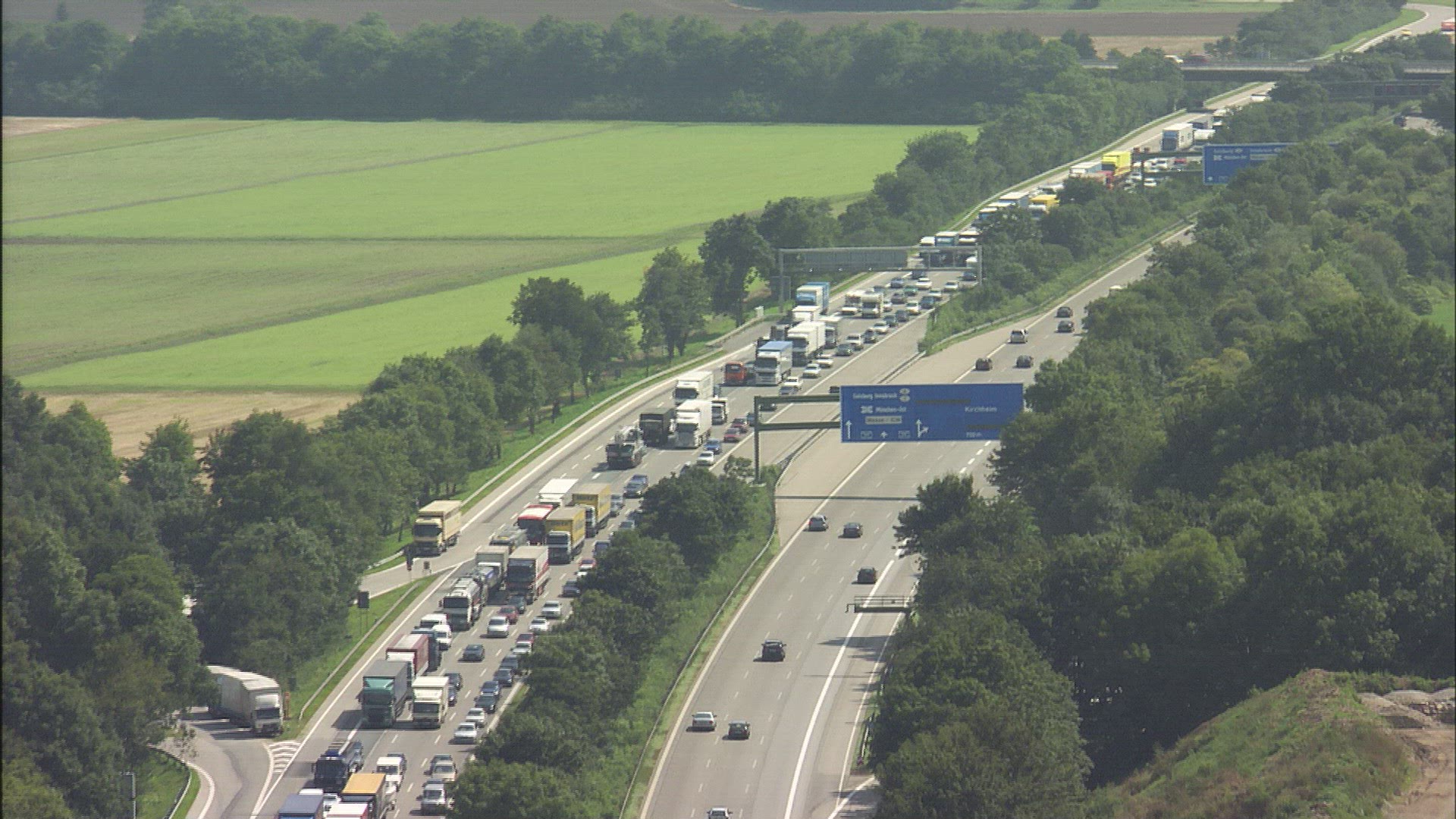 701486854 / Traffic Jam / Motorway / Germany