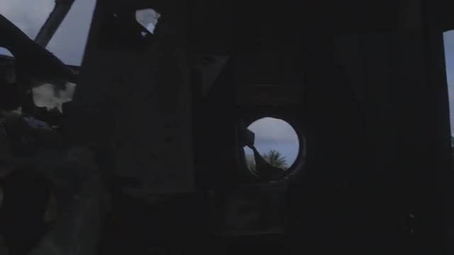 Cuban Military Plane Cockpit Interior
