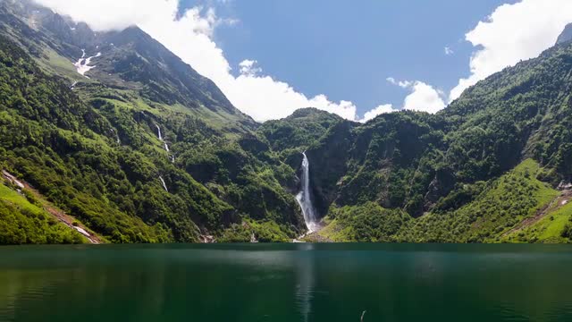 Lac d'Oo, Timelapse, France