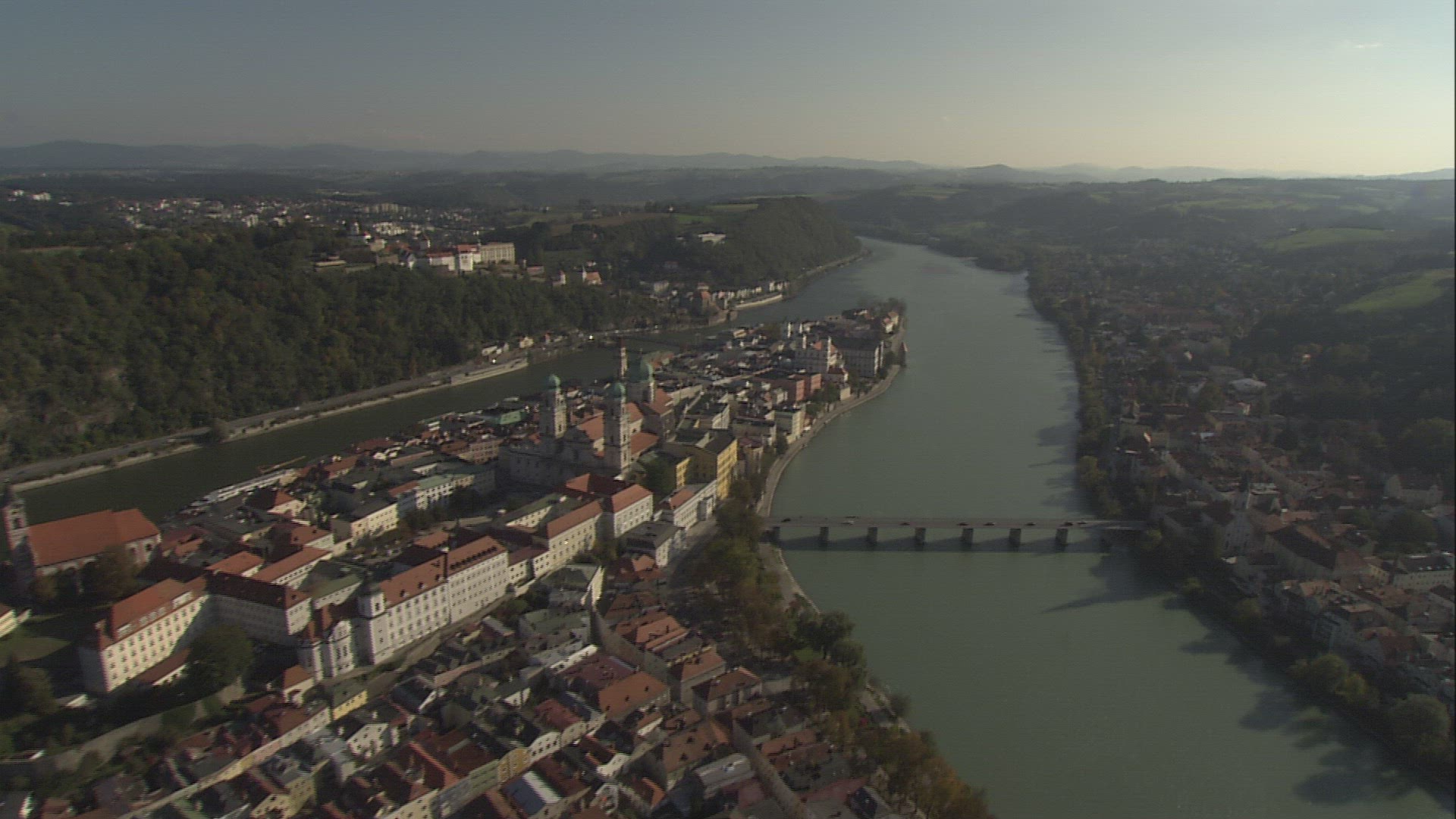 583464108 / Danube / Passau / Germany / Aerial