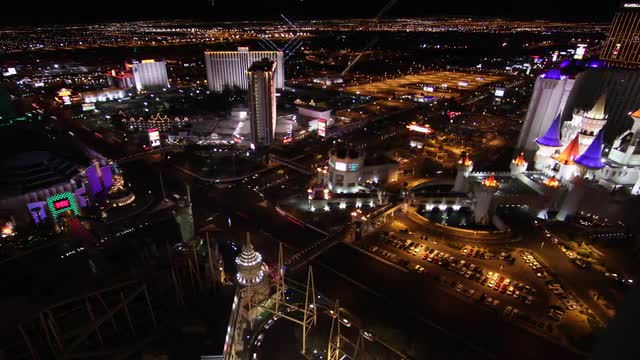 Las Vegas Cityscape, Timelapse, Nevada, USA