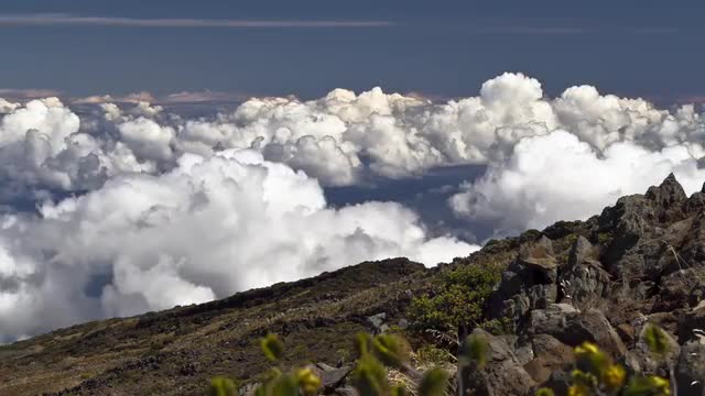 Haleakala Clouds, Timelapse, Maui, Hawaii, USA