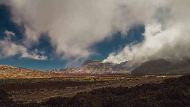 Teide Area, Timelapse, Tenerife, Spain