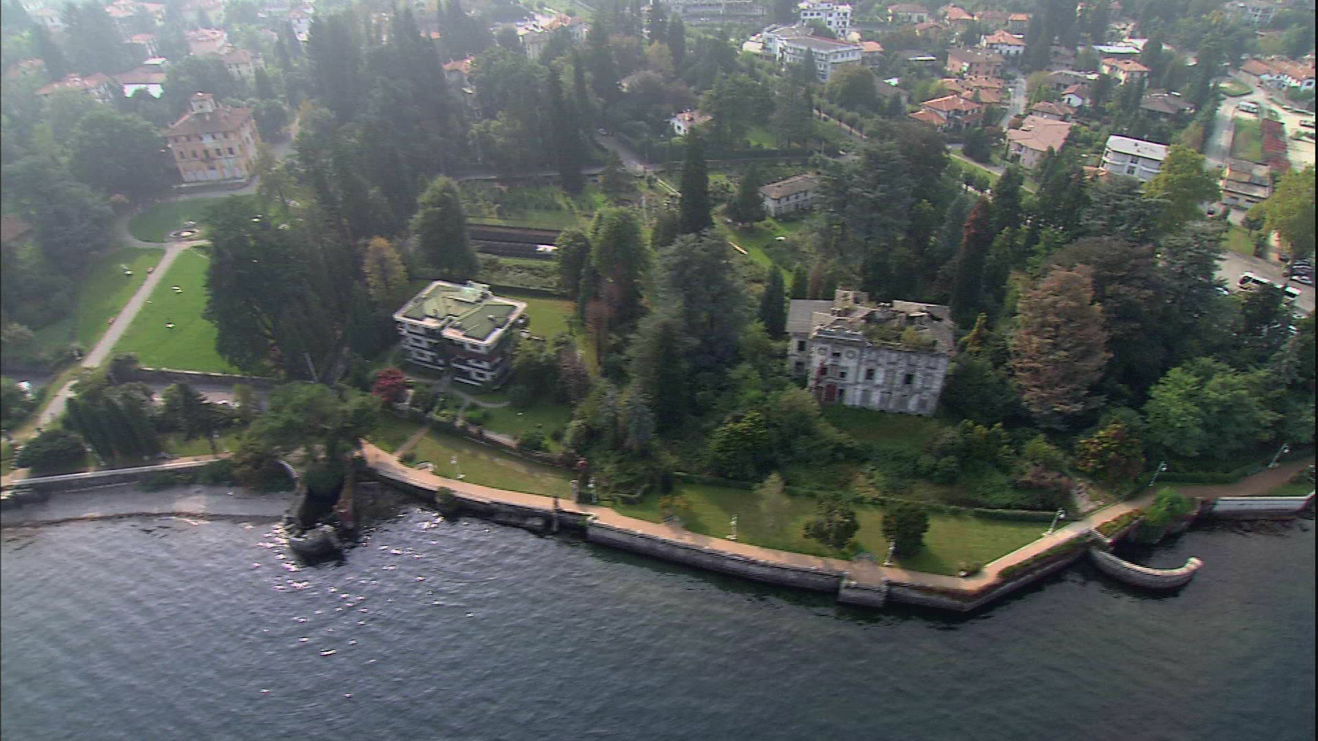 112325545 / Stresa / Piedmont / Italy / Aerial