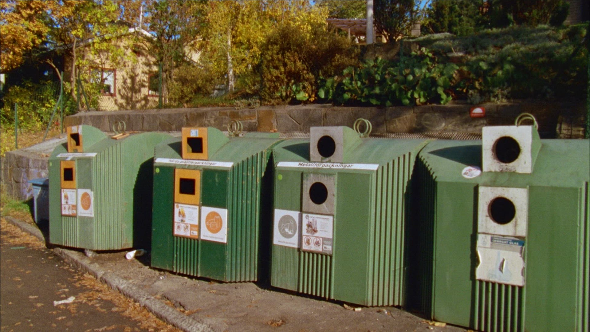 168335477 / Glass Recycling Container / Recycling / Sweden
