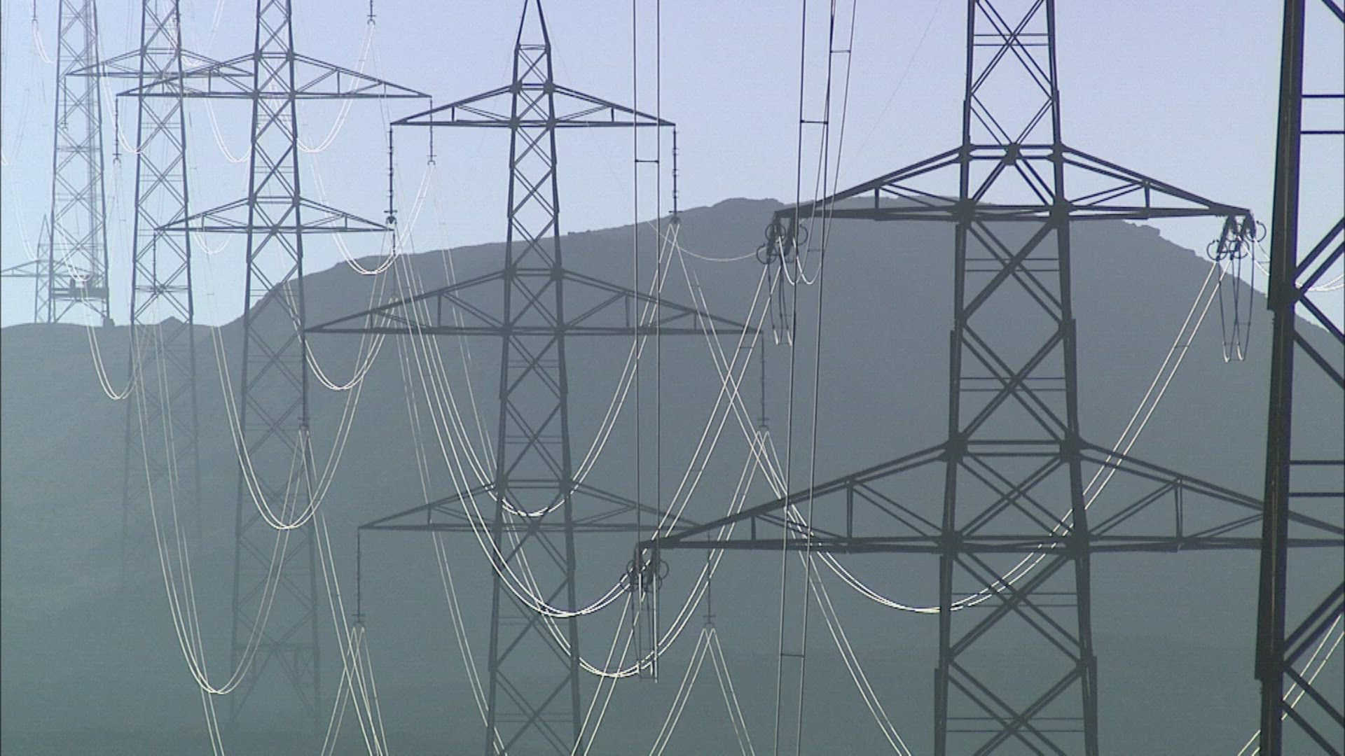 690209013 / Power Supply Line / Power Pole / Alps / Switzerland