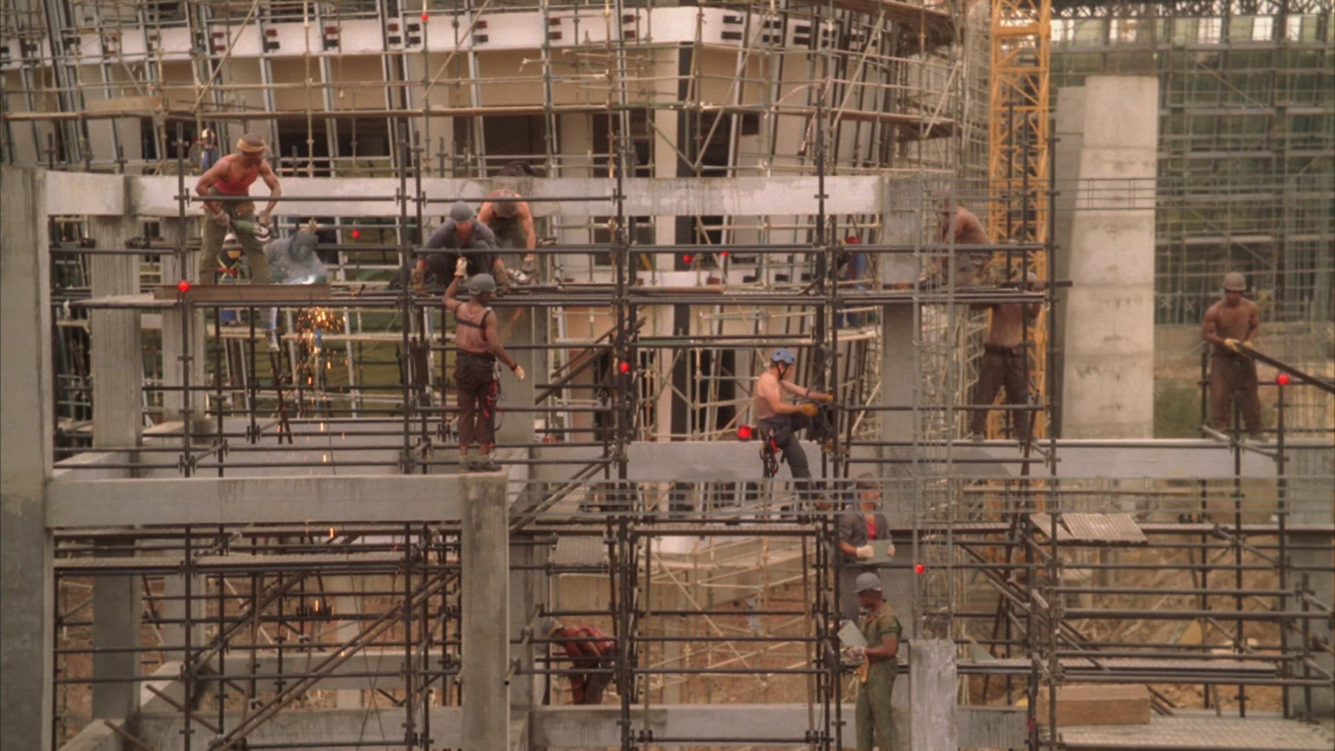 450599243 / Building Site / Construction Worker / South Africa / Staging