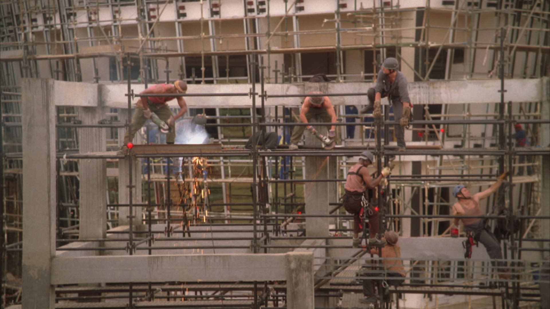 196744695 / Building Site / Construction Worker / South Africa / Staging