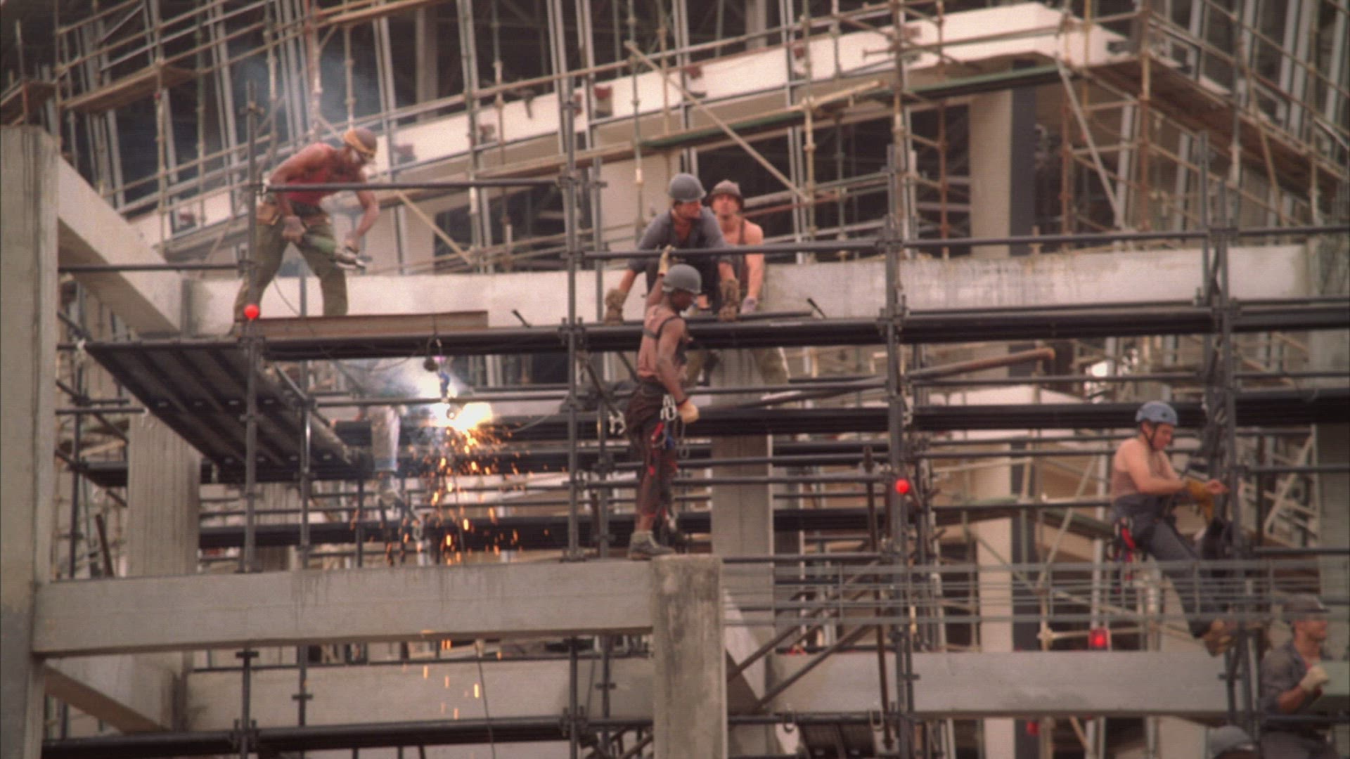 910617652 / Building Site / Construction Worker / South Africa / Staging