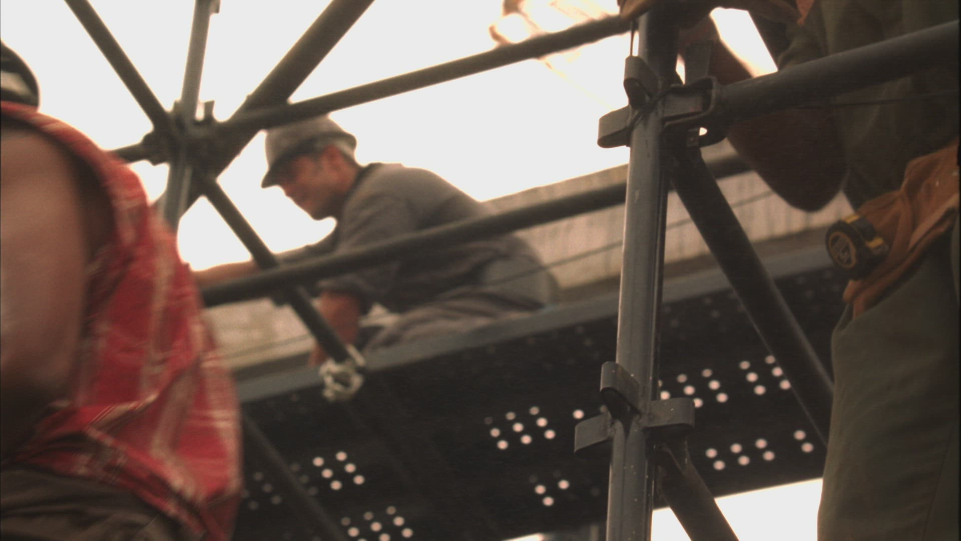 644657078 / Building Site / Construction Worker / South Africa / Staging