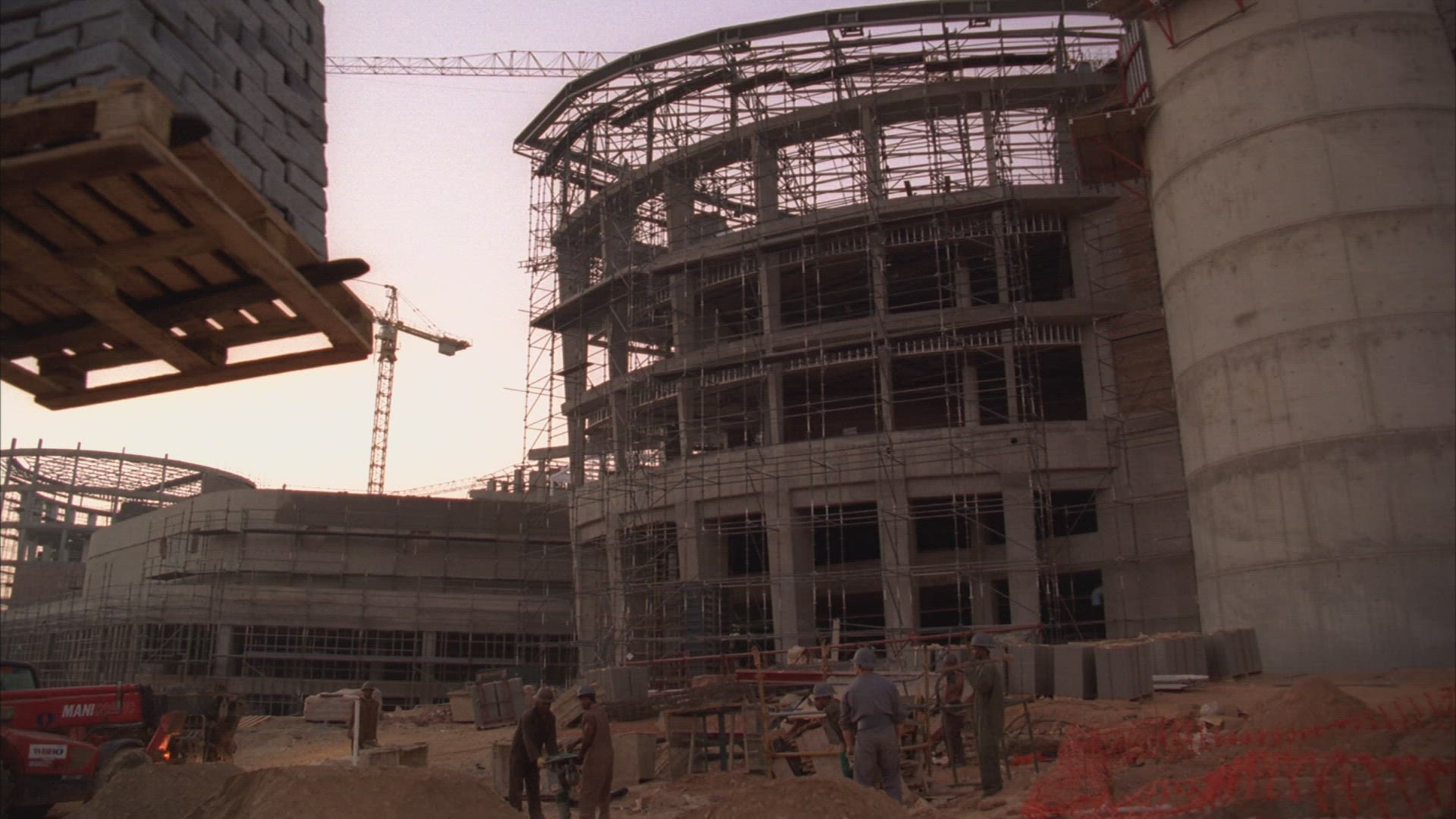 264534442 / Building Site / Construction Worker / South Africa / Staging